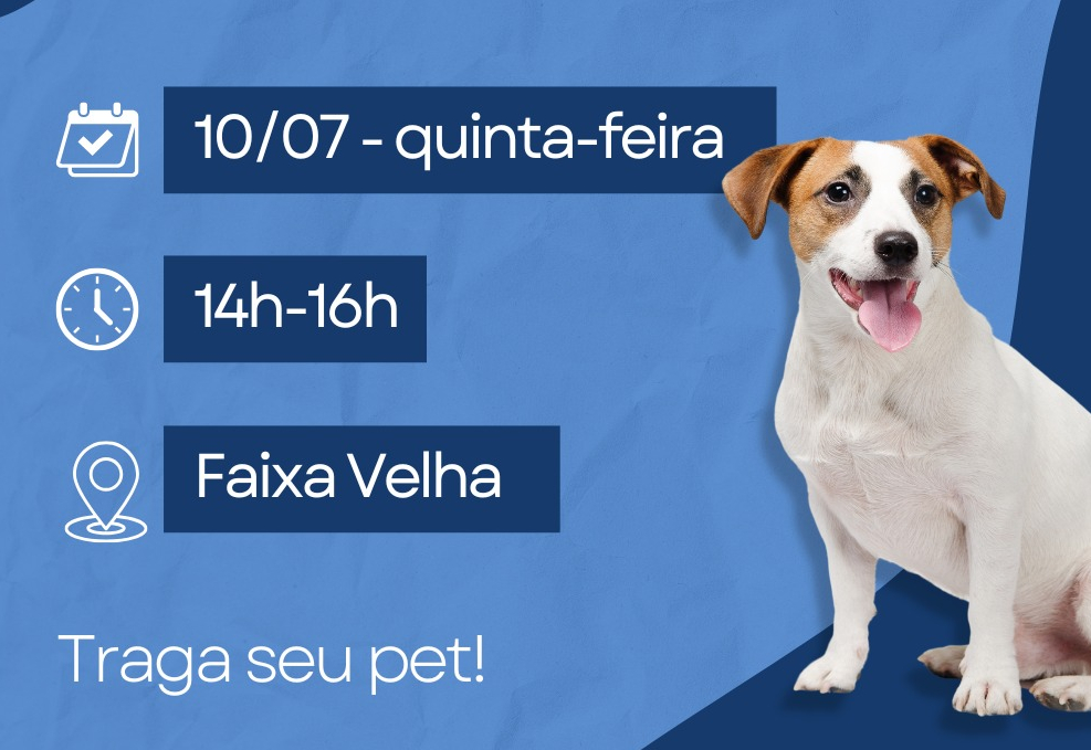 Faixa Velha receberá vacinação de animais dia 10