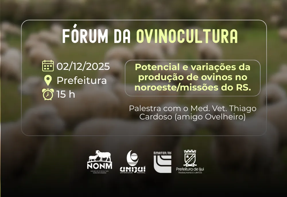Ijuí realiza Fórum da Ovinocultura