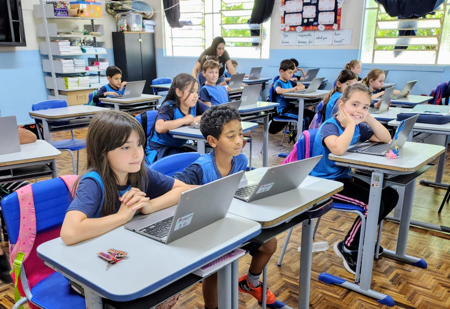 Estudantes da Rede Municipal participam da 2ª fase da II Olimpíada Nacional de Astronomia Digital