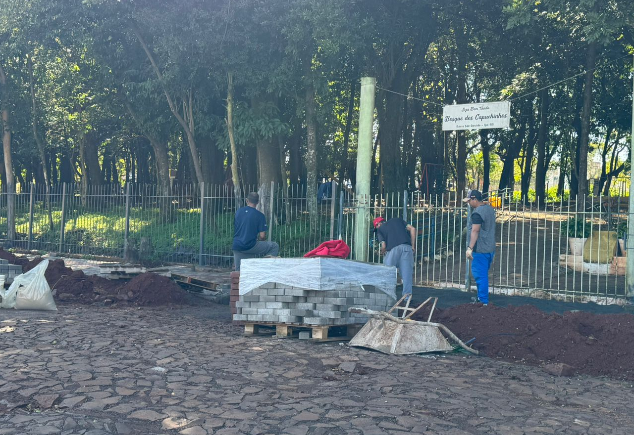 Bosque dos Capuchinhos recebe revitalização