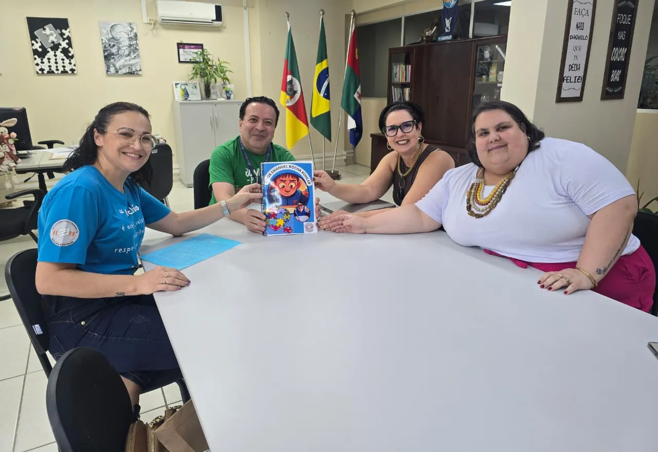 Agenda pedagógica fortalece acompanhamento de estudantes com TEA na rede municipal de Ijuí