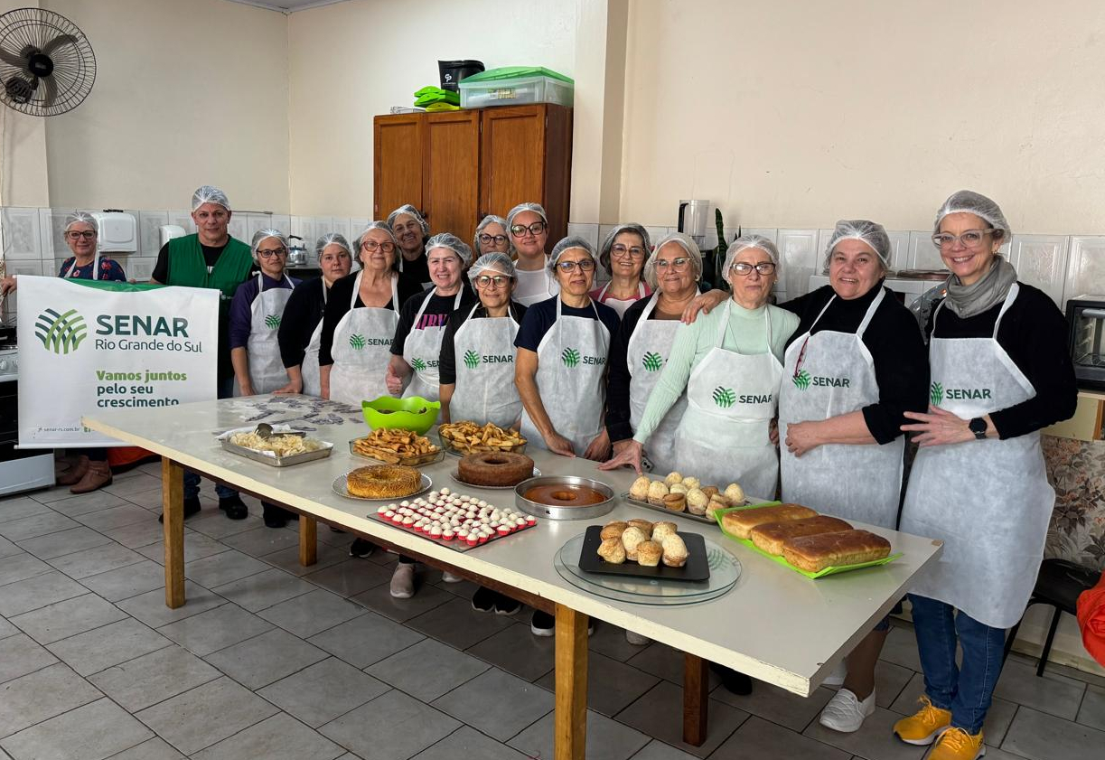 Curso de Culinária foi realizado junto à SMDS