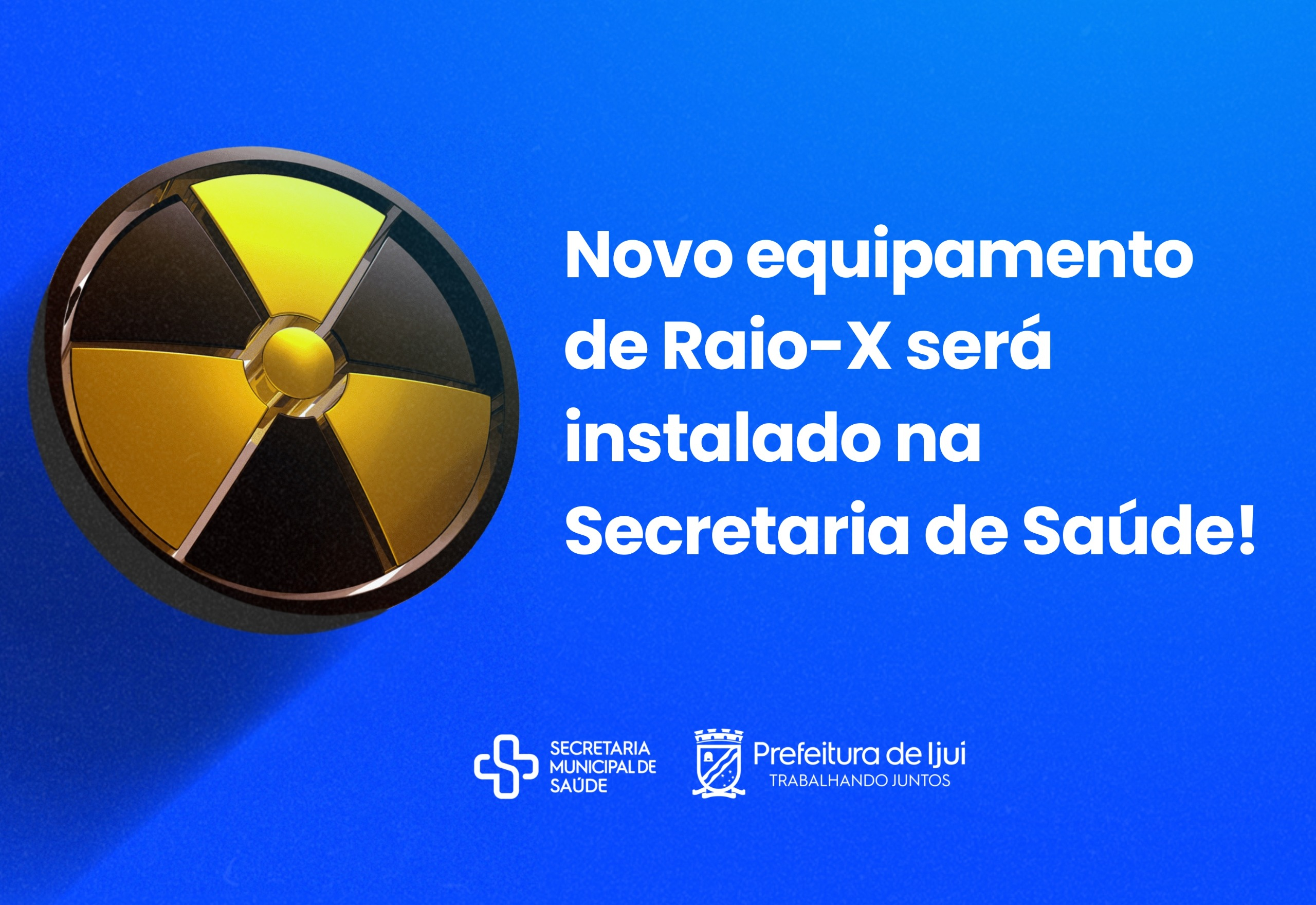 SMS realiza instalação de novo equipamento de Raio-X