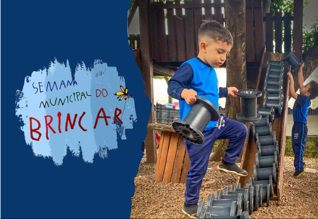 Smed promove a Semana Municipal do Brincar com o tema “Proteger o Encantamento das Infâncias”