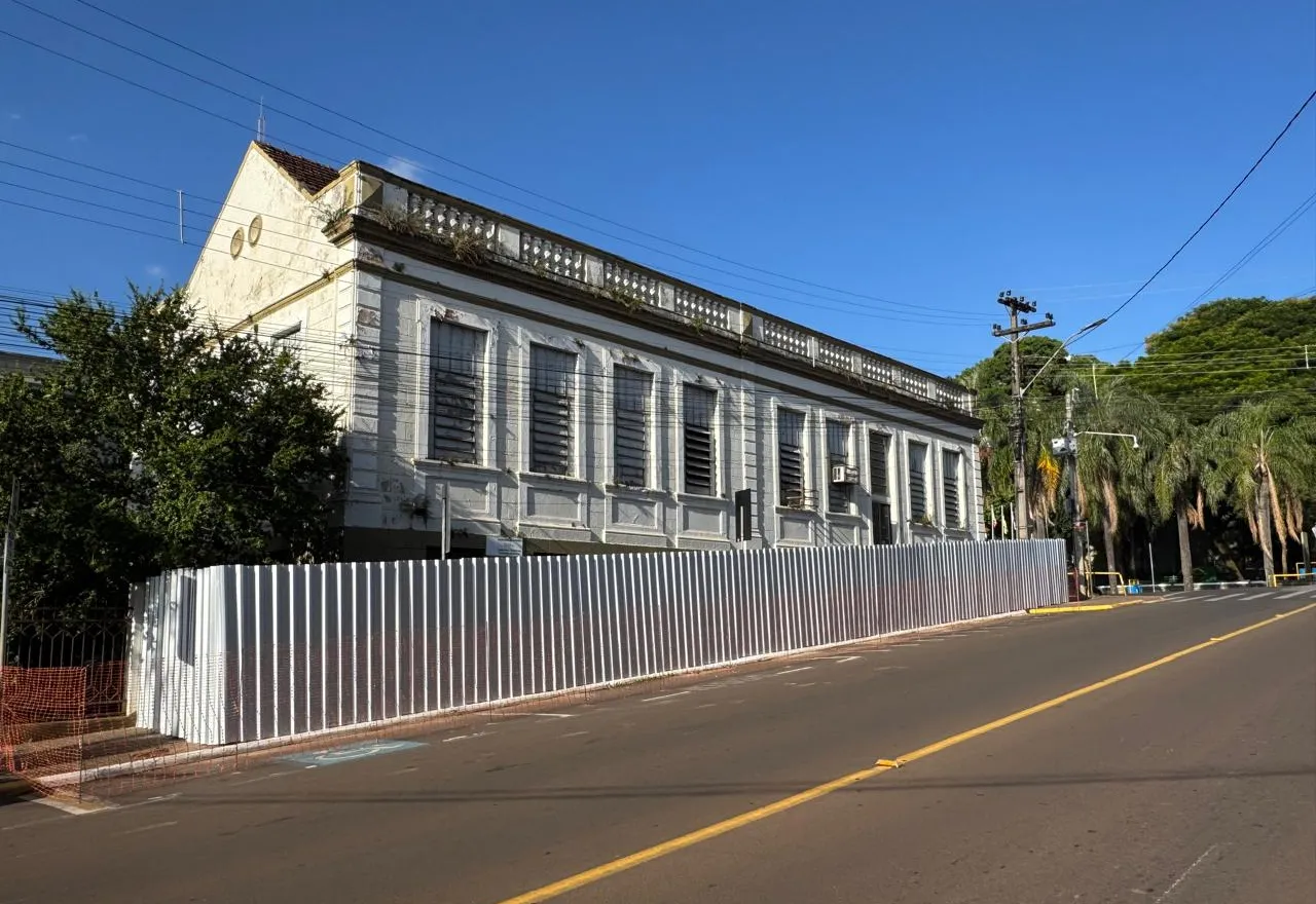 Tem início a reforma do prédio que abrigava a antiga Intendência da Prefeitura de Ijuí