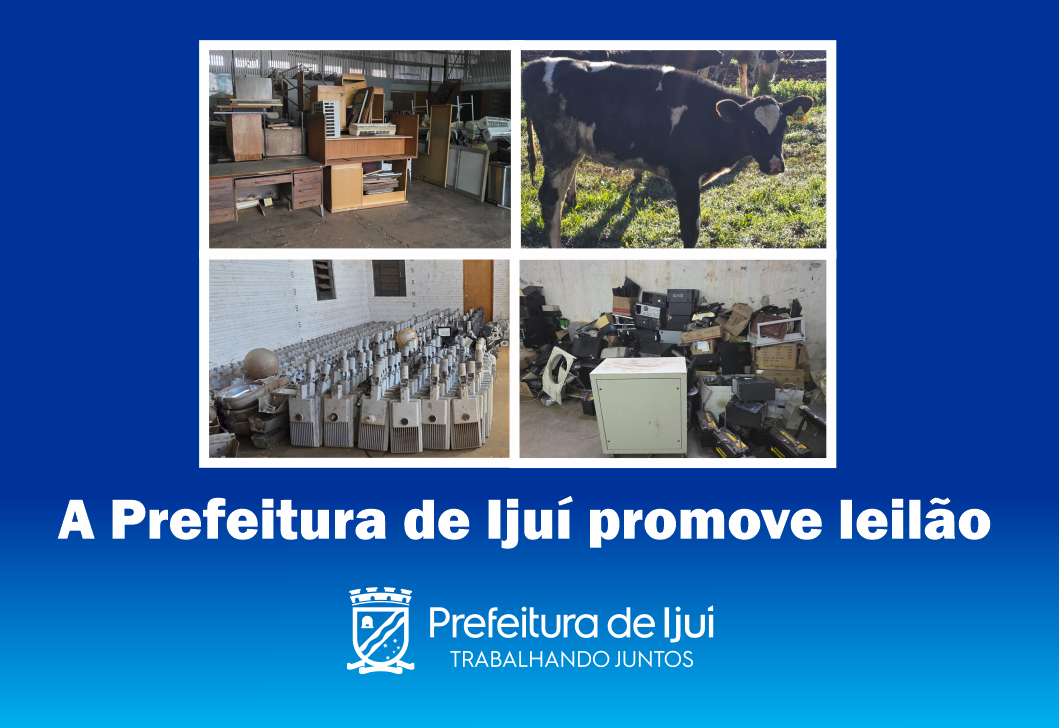 Prefeitura de Ijuí abre processo de leilão