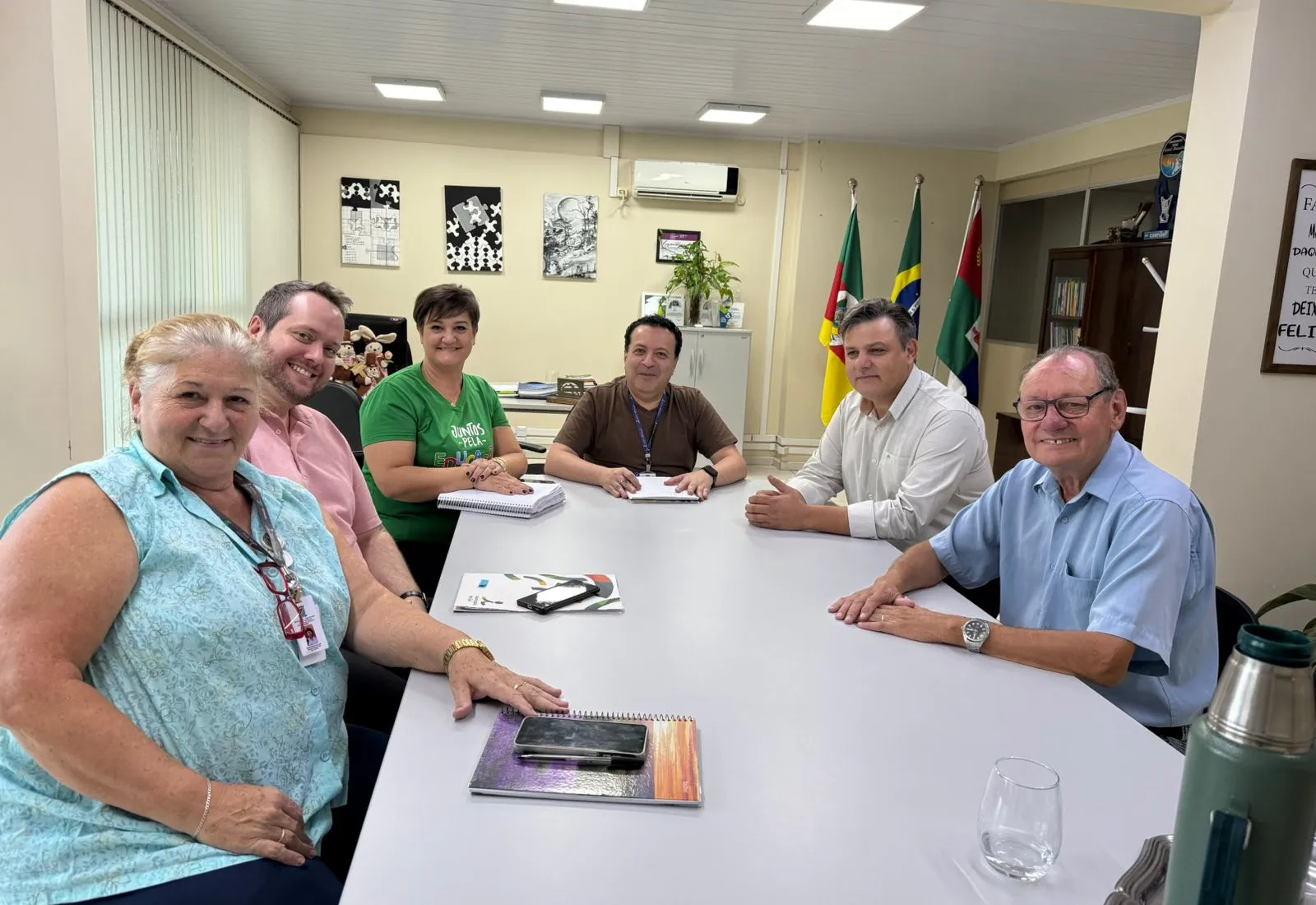 SMED e SEMDEC alinham estratégias para o programa Qualifica+Ijuí