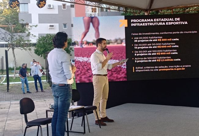 Investimento em Esporte!