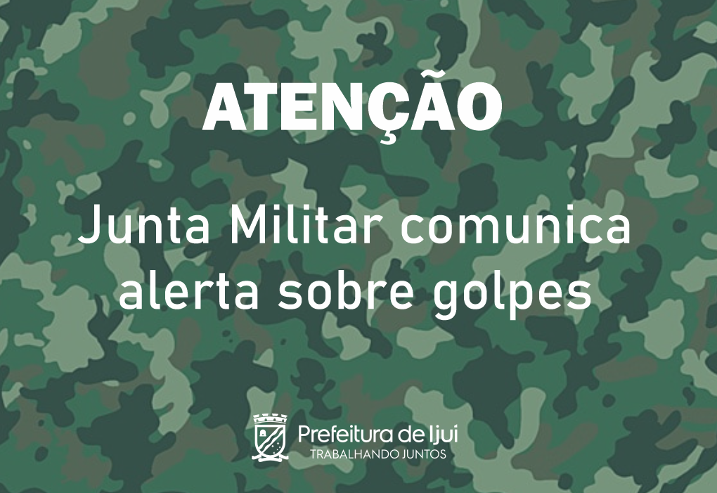 Junta Militar comunica alerta sobre golpes