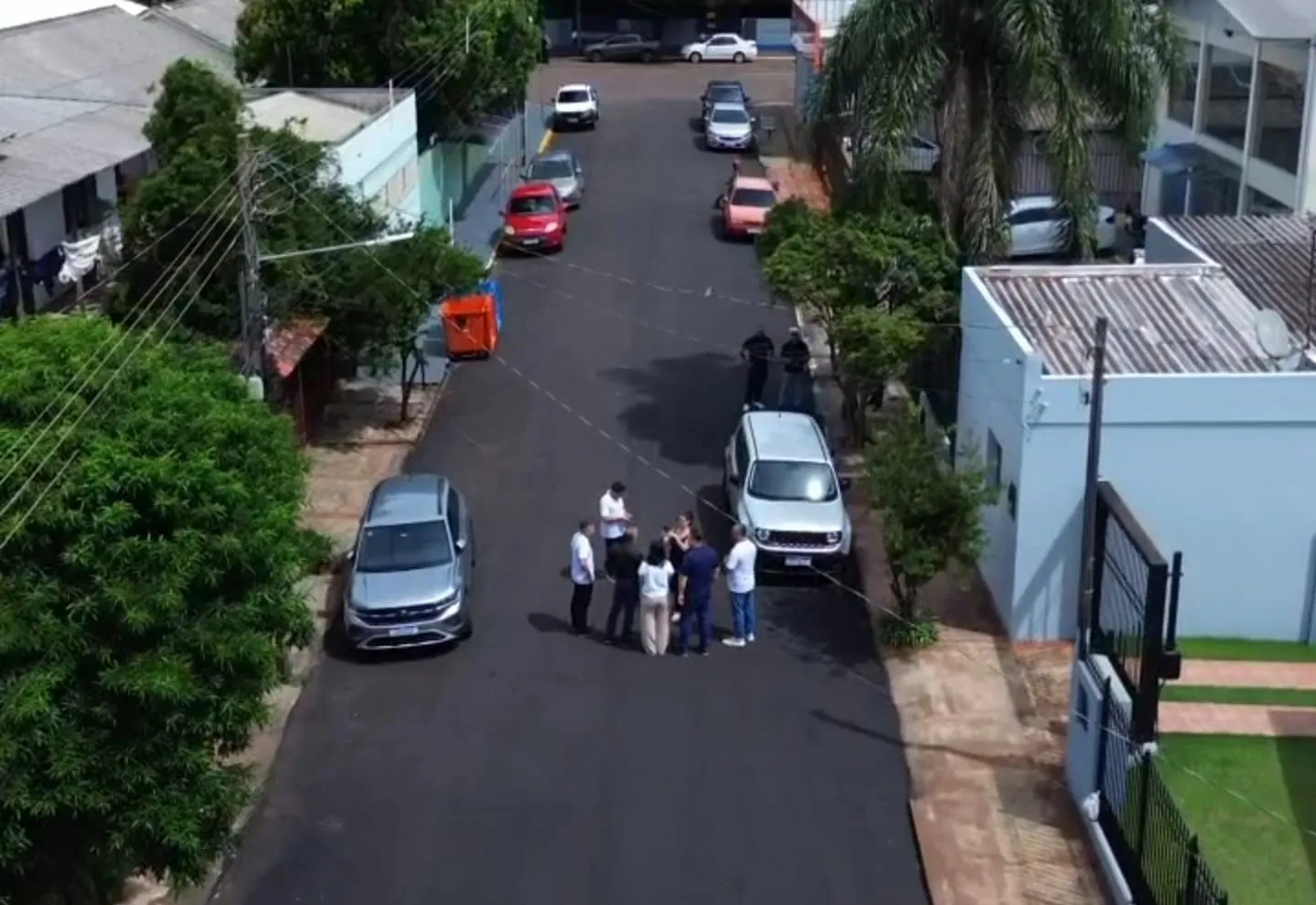 Nova pavimentação melhora mobilidade na Rua Rio Grande do Sul, no bairro Sol Nascente