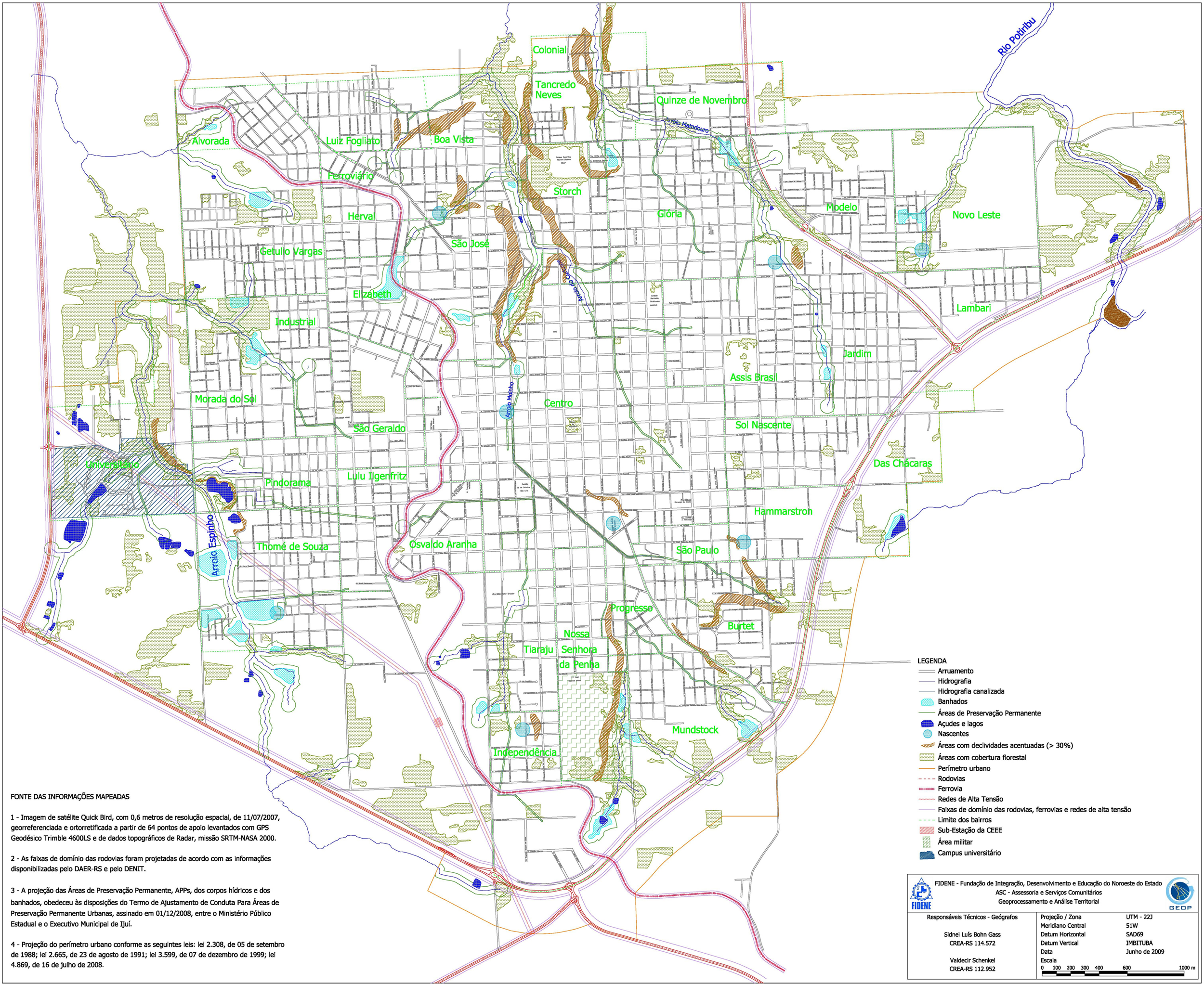 Mapas Municipio De Ijui