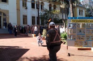 Foto - Chegada do Fogo Simbólico da Pátria