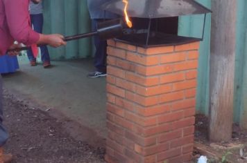 Foto - Chama Crioula chega a Ijuí