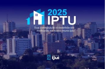 Distribuição dos carnês de IPTU 2025 inicia em 20 de janeiro