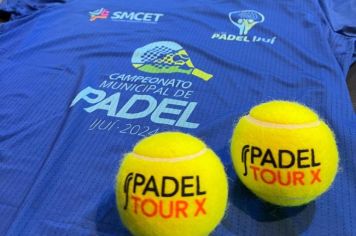 1ª etapa do Campeonato Municipal de Padel foi realizado neste fim de semana