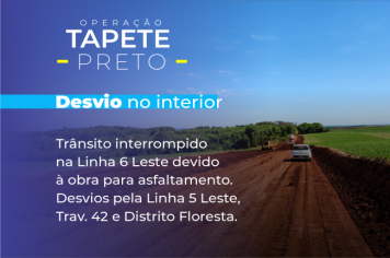 Desvio no interior