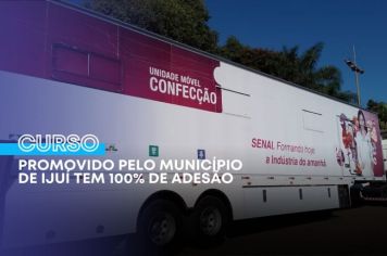 Curso promovido pelo Município de Ijuí tem 100% de adesão