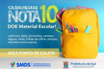 Tudo ajuda!