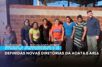 Definidas novas diretorias da ACATA e ARL6
