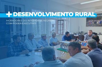 Poder Executivo recebe moradores do interior