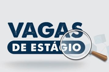 Vagas para estágio!