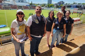 Vigilância Sanitária realiza vistoria do Estádio 19 de Outubro