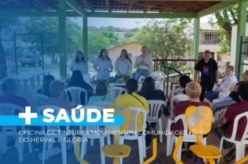 Oficina de Tinturas movimentou comunidades do Herval e Glória