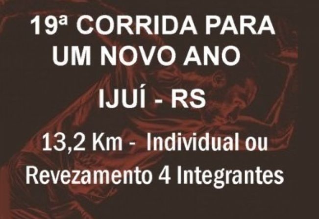 19ª Corrida Para um Novo Ano!