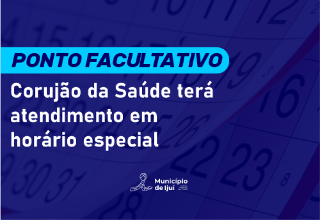 Comunicado - Ponto Facultativo