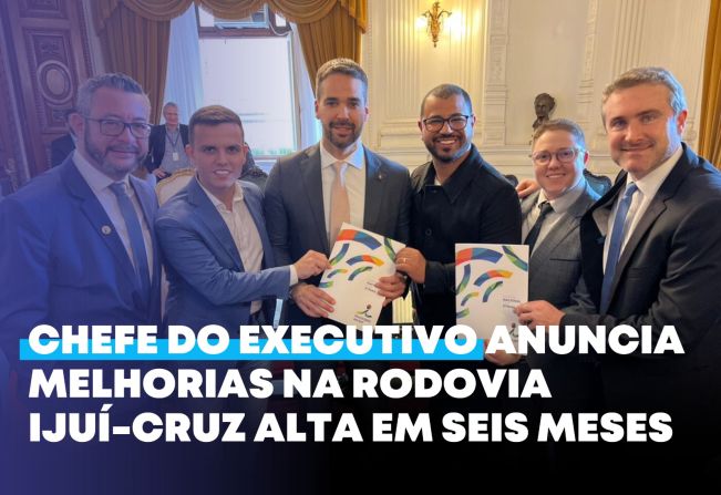 Chefe do Executivo anuncia melhorias na rodovia Ijuí-Cruz Alta em seis meses