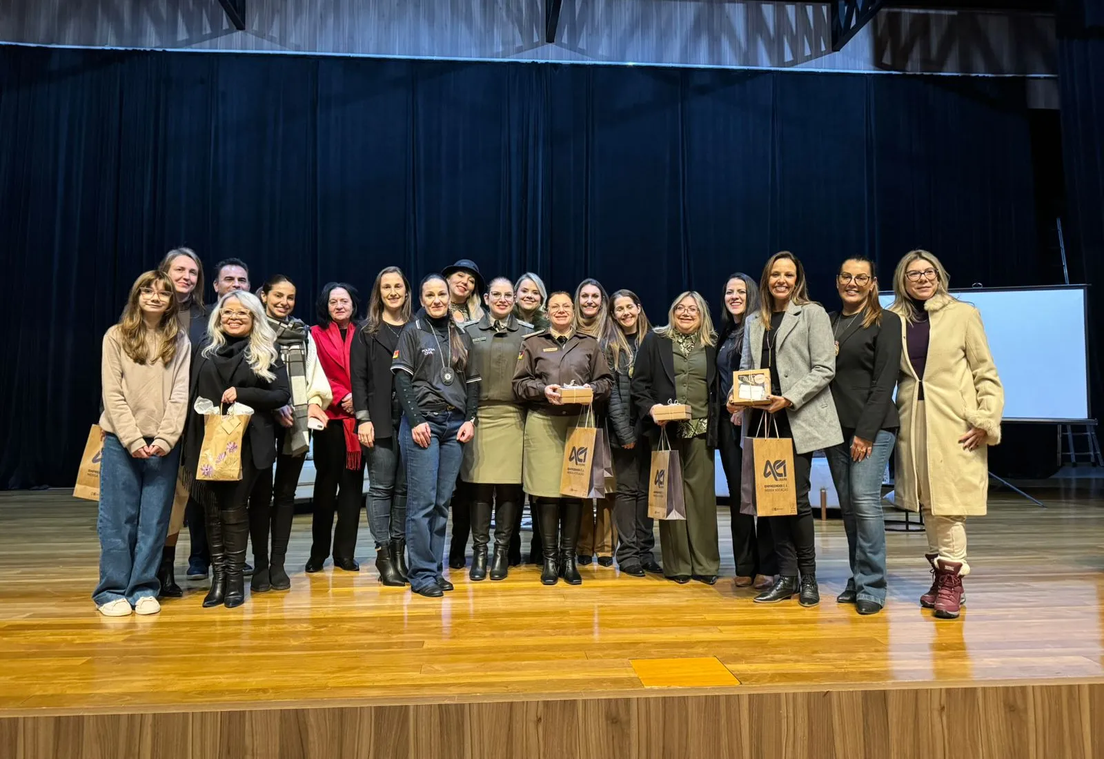 Com forte impacto emocional, evento 