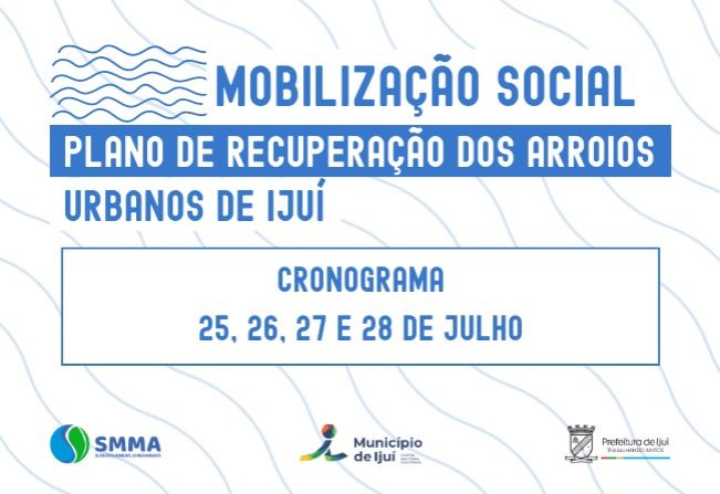 Secretaria de Meio Ambiente realiza Plano de Recuperação de Arroios