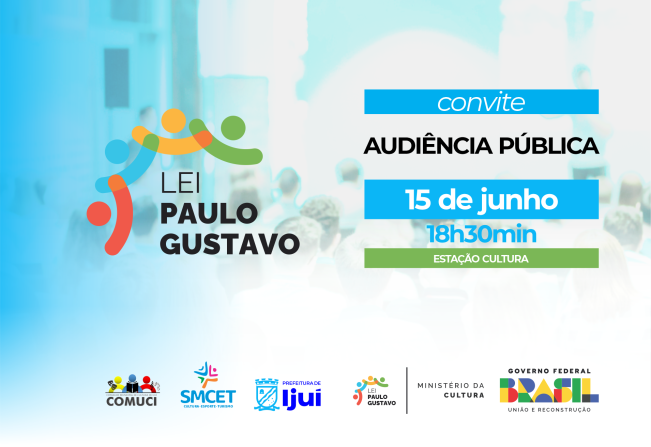 Audiência Pública sobre a Lei Paulo Gustavo