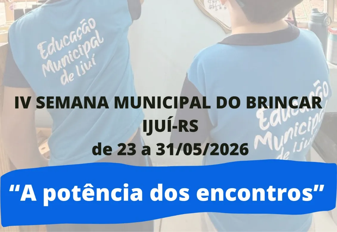 SMEd promove a IV Semana Municipal do Brincar com atividades nas escolas da rede municipal