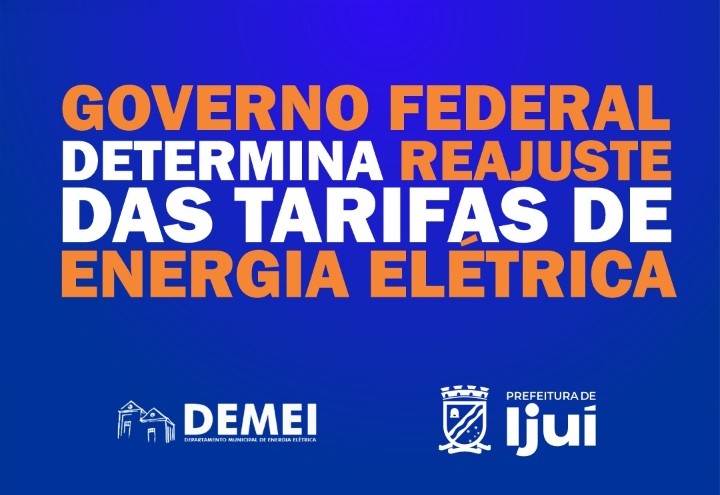 Governo Federal determina reajuste das tarifas de energia eletrica