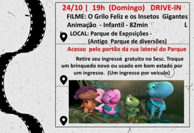 Vamos no cinema!