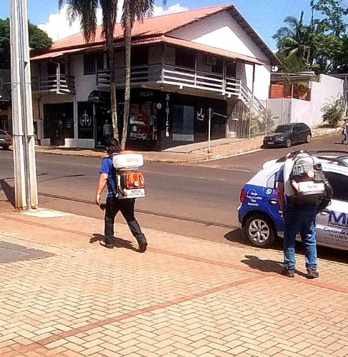 Administração Municipal intensifica sanitização de espaços públicos